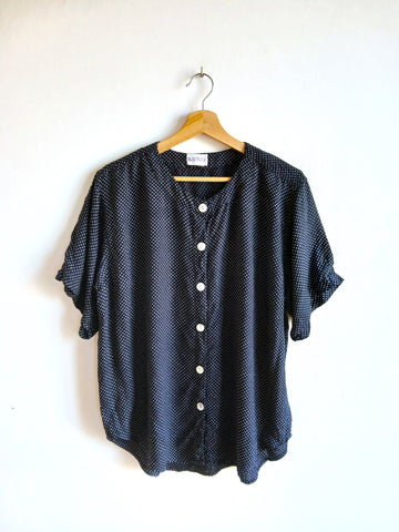 Camisa Vintage Lunares