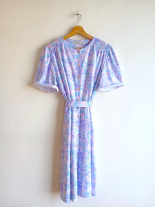 Vestido Vintage Moradito Flores