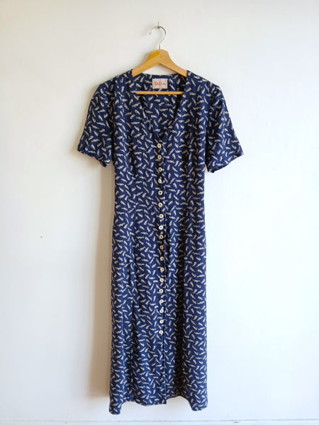 Vestido Vintage Coco Seda