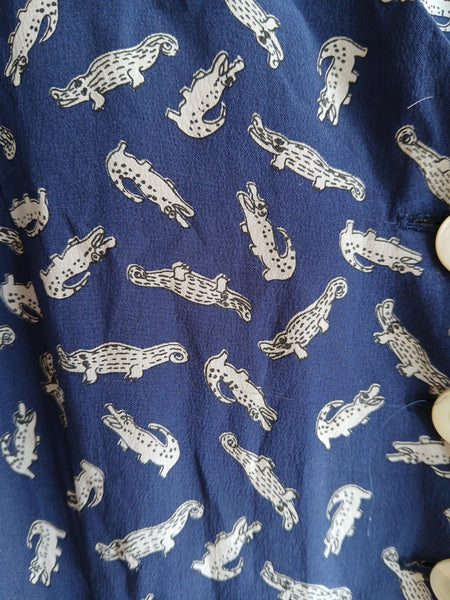 Vestido Vintage Coco Seda