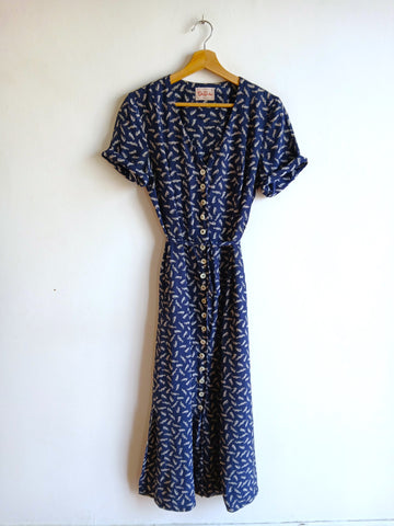 Vestido Vintage Coco Seda
