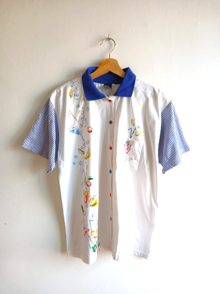 Camisa Vintage Cocktail