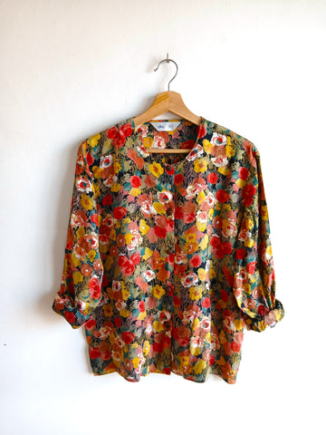 Camisa Vintage Floral