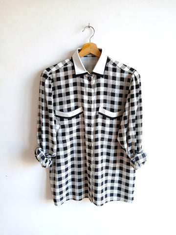 Camisa Vintage Vichy