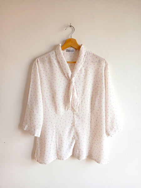 Camisa Vintage Lunares