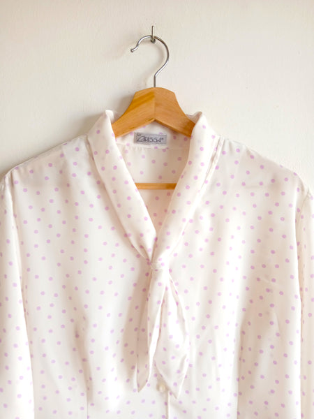 Camisa Vintage Lunares