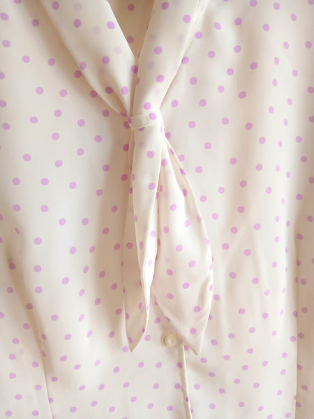 Camisa Vintage Lunares