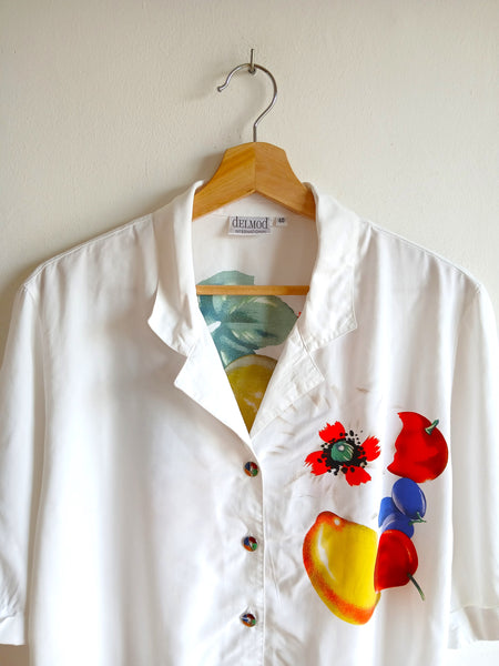 Camisa Vintage Frutas