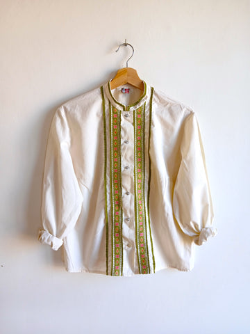 Camisa Vintage Bordados