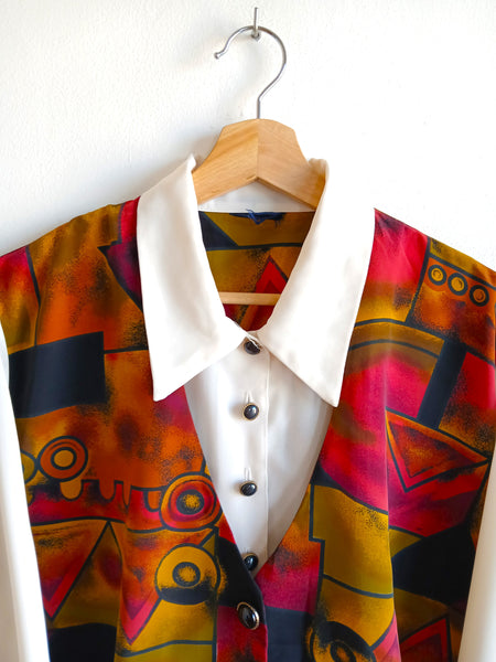Camisa Vintage Chalequito