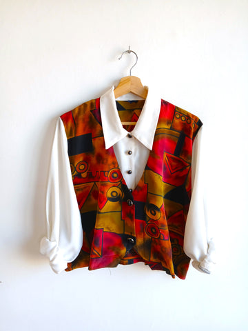 Camisa Vintage Chalequito