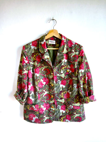 Chaqueta Vintage Abstracta