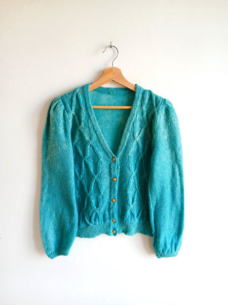 Chaqueta Vintage Turquesa