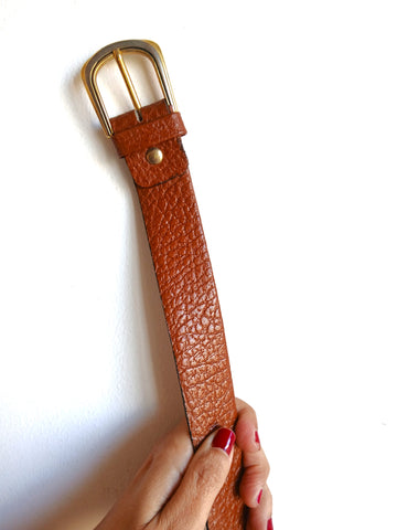 Cinturón Vintage Marrón