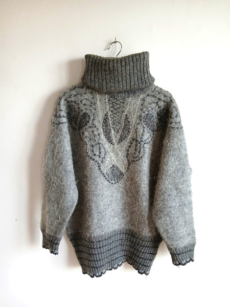 Jersey Vintage Cuello Vuelto