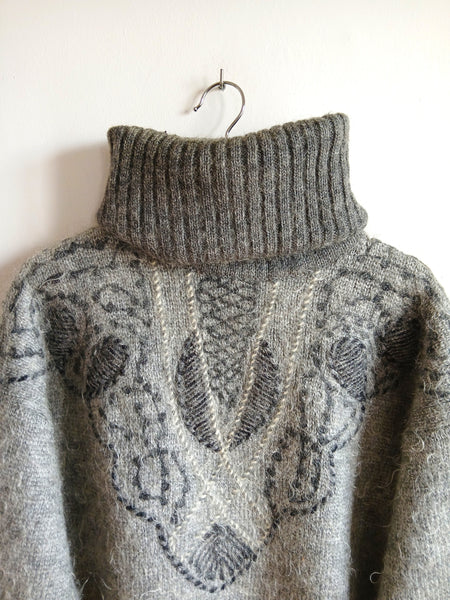 Jersey Vintage Cuello Vuelto