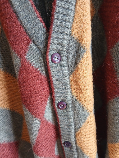 Chaleco Vintage Rombos