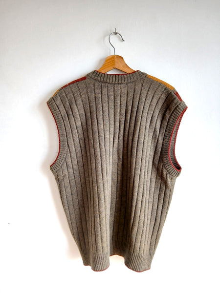 Chaleco Vintage Rombos