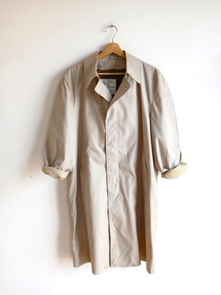 Gabardina Vintage London Fog Beige