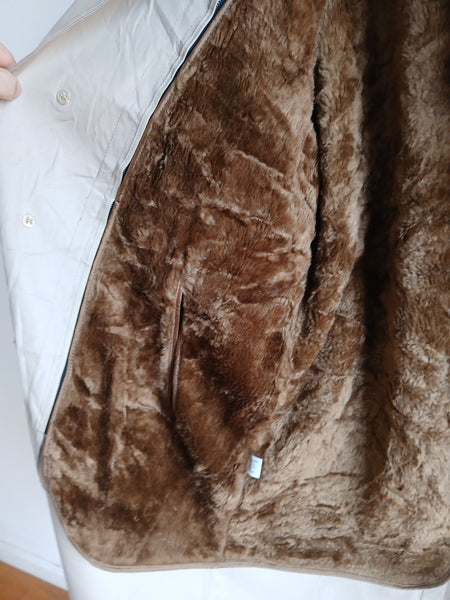 Gabardina Vintage London Fog Beige