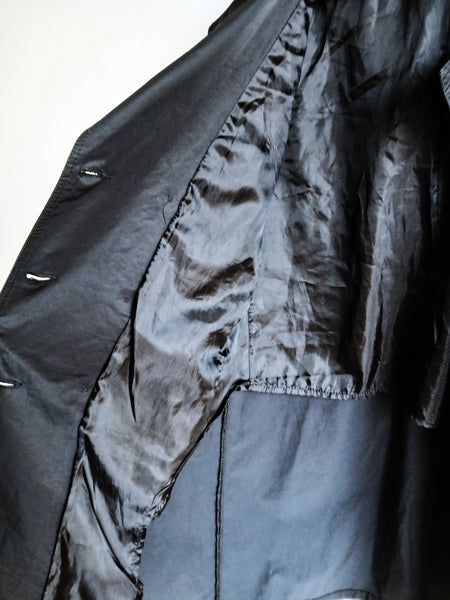 Gabardina Vintage Negra