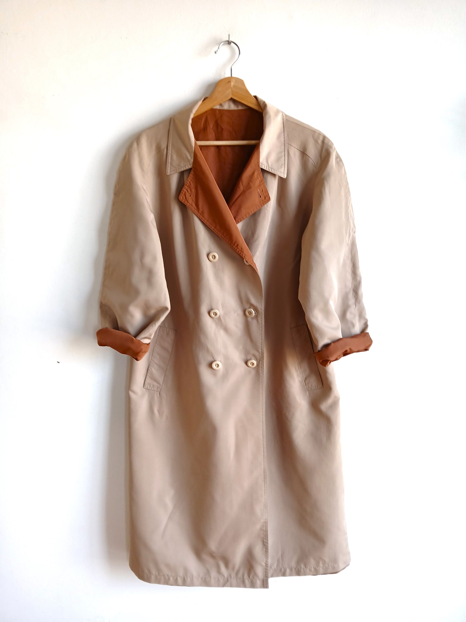 Gabardina Vintage Reversible