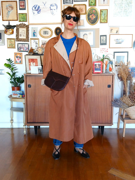 Gabardina Vintage Reversible