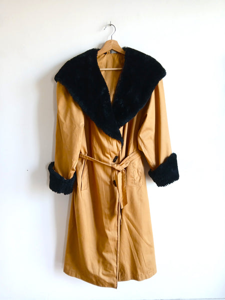 Gabardina Vintage con Capucha