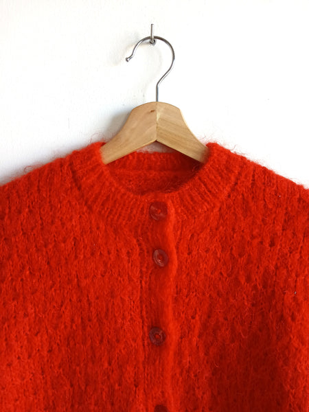 Chaqueta Vintage Roja Hecha a Mano