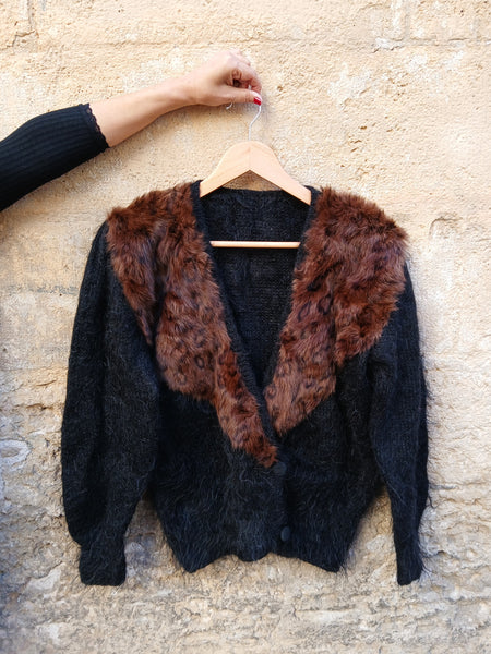 Chaqueta Vintage Handmade Leopardo