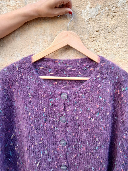 Chaqueta Vintage Handmade Morada