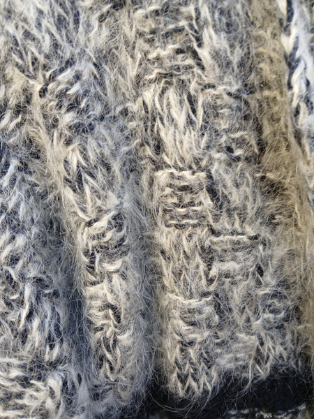 Chaqueta Vintage Abierta Handmade Lana