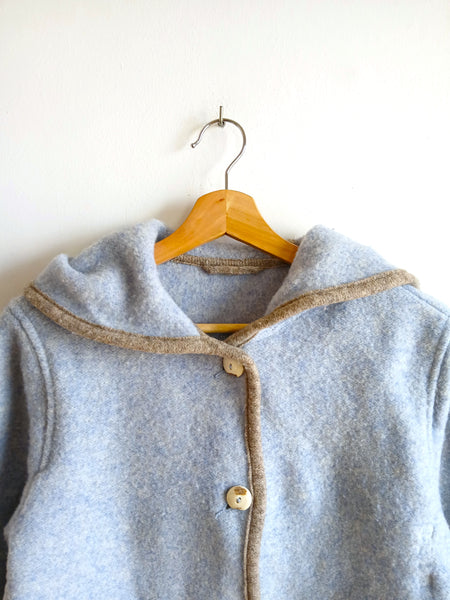 Abrigo Vintage Giesswein Austria Pura Lana Virgen