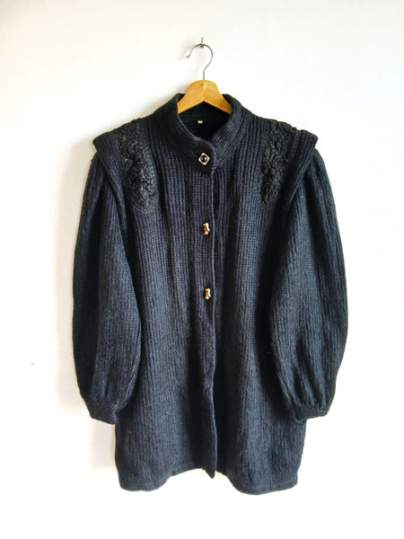 Abrigo Vintage Negro