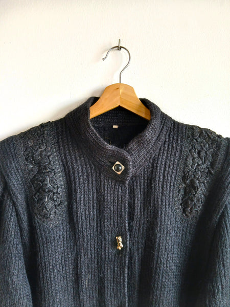 Abrigo Vintage Negro