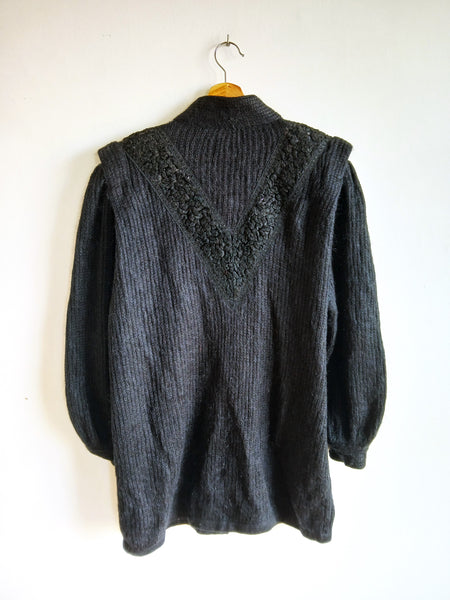 Abrigo Vintage Negro