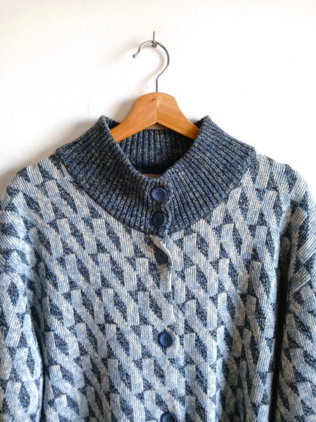 Chaqueta Vintage Geométrica Italy