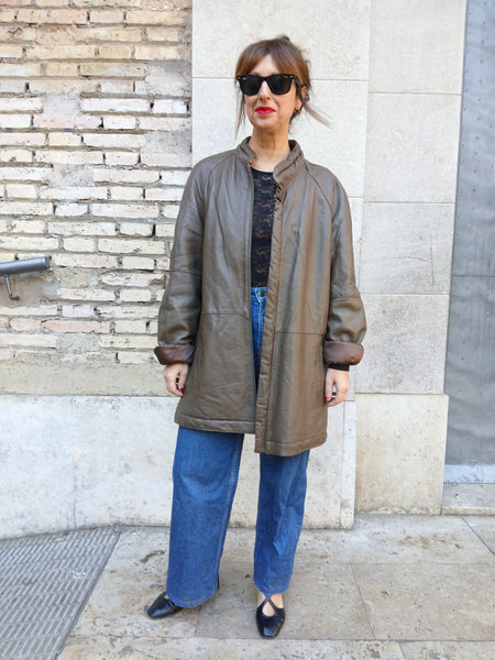 Chaqueta Vintage Suede leather Luxury Manufacture