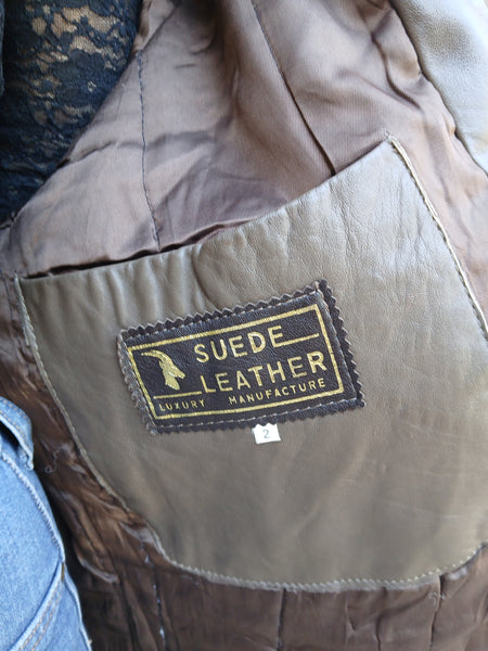 Chaqueta Vintage Suede leather Luxury Manufacture