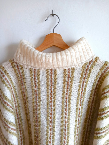 Jersey Vintage Hecho a Mano Cuello