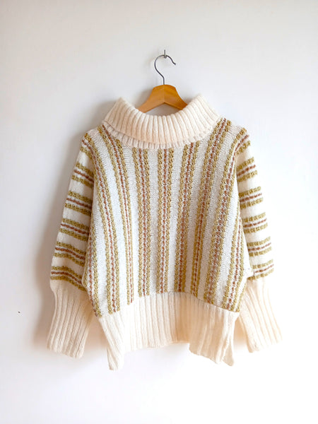 Jersey Vintage Hecho a Mano Cuello