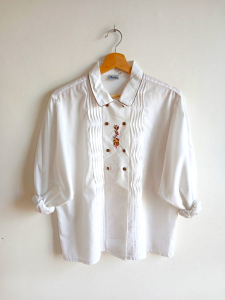 Camisa Vintage Trachten Grätz