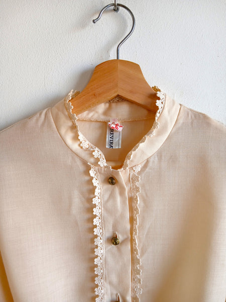 Camisa Vintage Kuhnen Dirndl Trevira