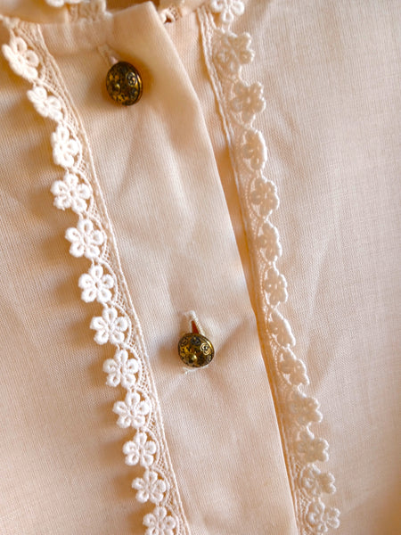 Camisa Vintage Kuhnen Dirndl Trevira