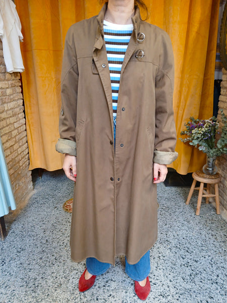 Gabardina Vintage Marroncita