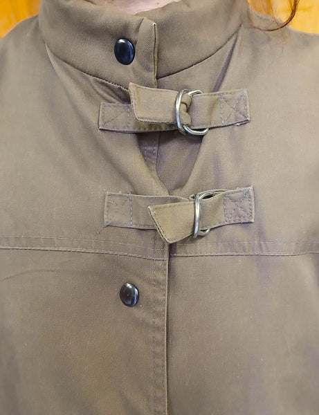 Gabardina Vintage Marroncita