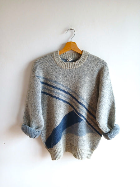 Jersey Vintage Gris Rayas