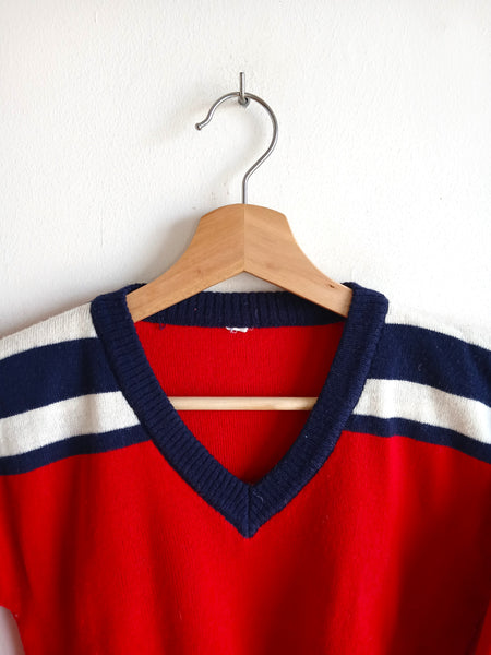 Jersey Vintage Cuello Pico