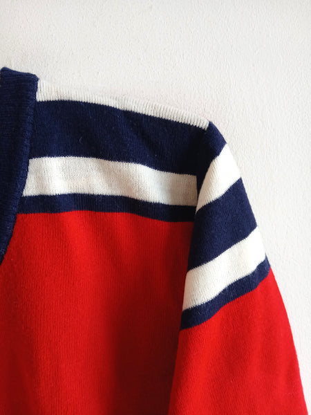 Jersey Vintage Cuello Pico