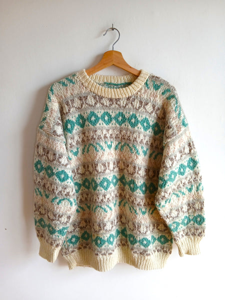 Jersey Vintage Hecho a Mano Cenefas